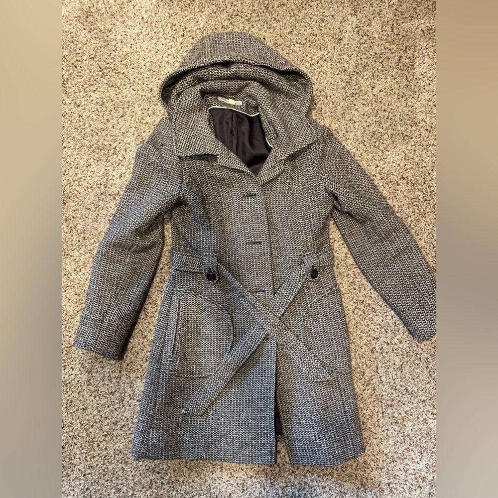 American Rag Brown Tweed Pea Coat